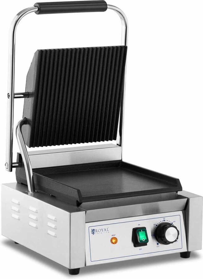 Royal Catering Contactgrill Rainurée + Lisse 1800 W - Foto 2