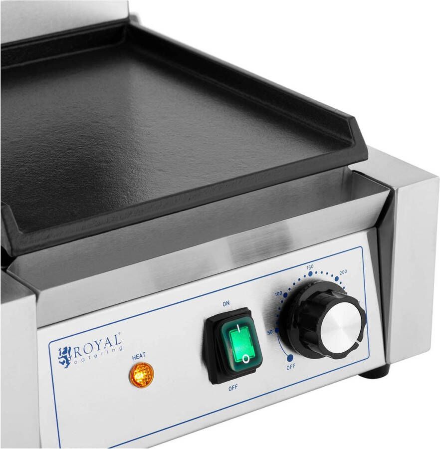 Royal Catering Contactgrill Rainurée + Lisse 1800 W - Foto 3