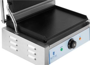 Royal Catering Dubbele contactgrill glad 2 x 2200 W