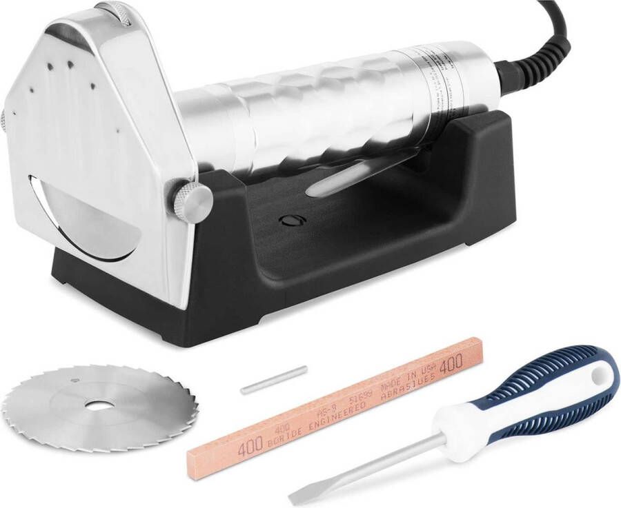 Royal Catering Elektrisch kebabmes 8000 RPM royal_catering 80 mm mes - Foto 2