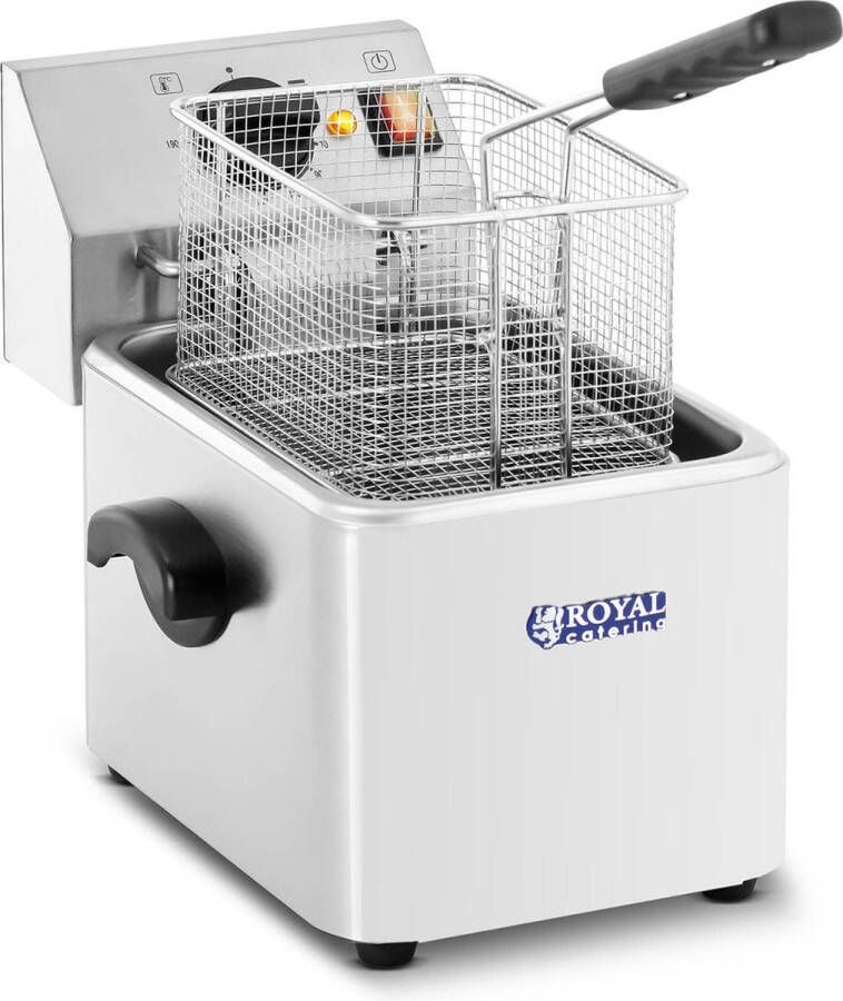 Royal Catering Elektrische friteuse 8 L EGO-thermostaat