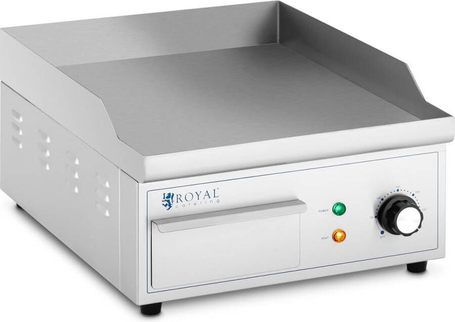Royal Catering Elektrische grillplaat 350 x 380 mm royal_catering 2.000 W - Foto 2