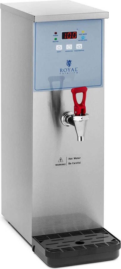 Royal Catering Heet water dispenser {{inlaat_capaciteit_400}} L 3000 W wateraansluiting