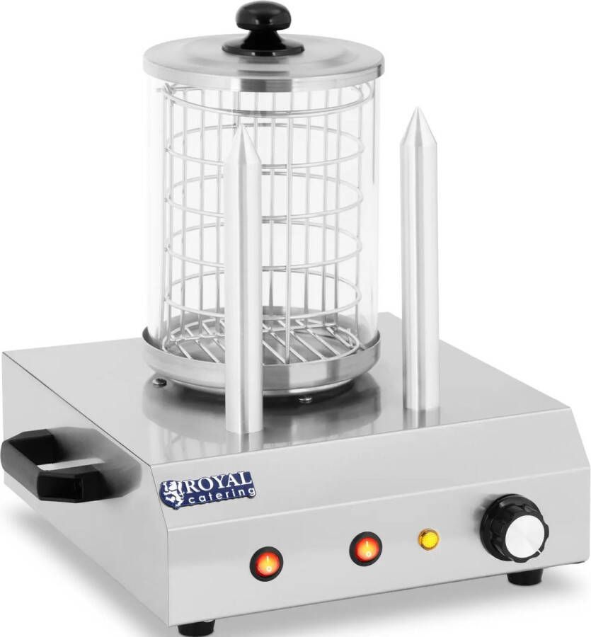 Royal Catering Hot Dog Maker 2 toastpennen 422 W