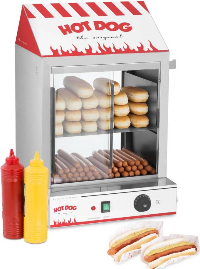 Royal Catering Hot Dog Steamer 2.000 W