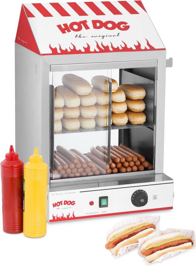 Royal Catering Hot Dog Steamer 2.000 W - Foto 2
