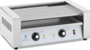 Royal Catering Hotdogmaker 7 rollen royal_catering roestvrij staal