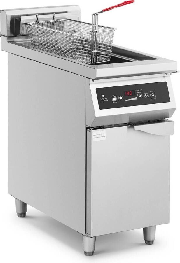 Royal Catering Inductiefriteuse 30 L 60 tot 190 °C Koninklijke Horeca Groep