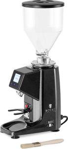 Royal Catering Koffiemolen 200 W- Aluminio zwart