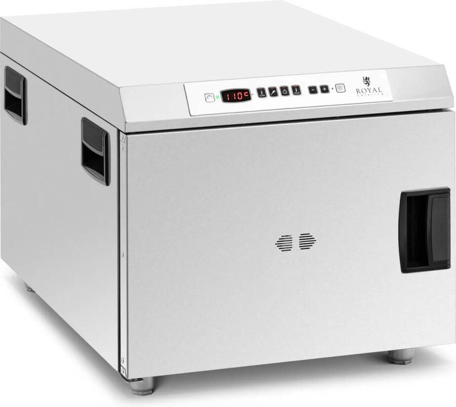 Royal Catering Lage temperatuur kooktoestel met temperatuursensor en timer GN 1 1