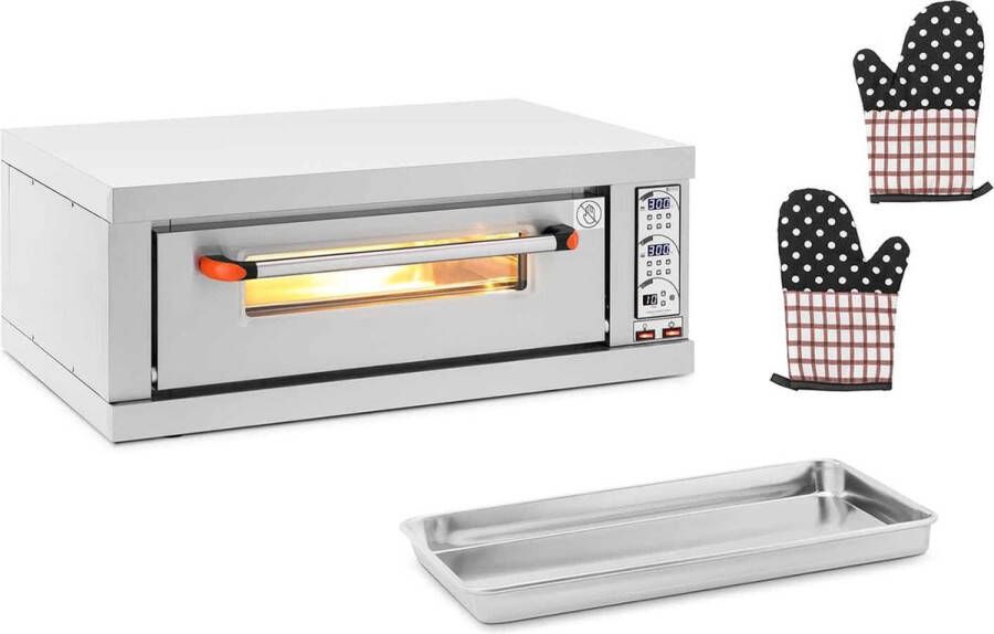 Royal Catering pizzaoven 1 kamer 3200 W Timer