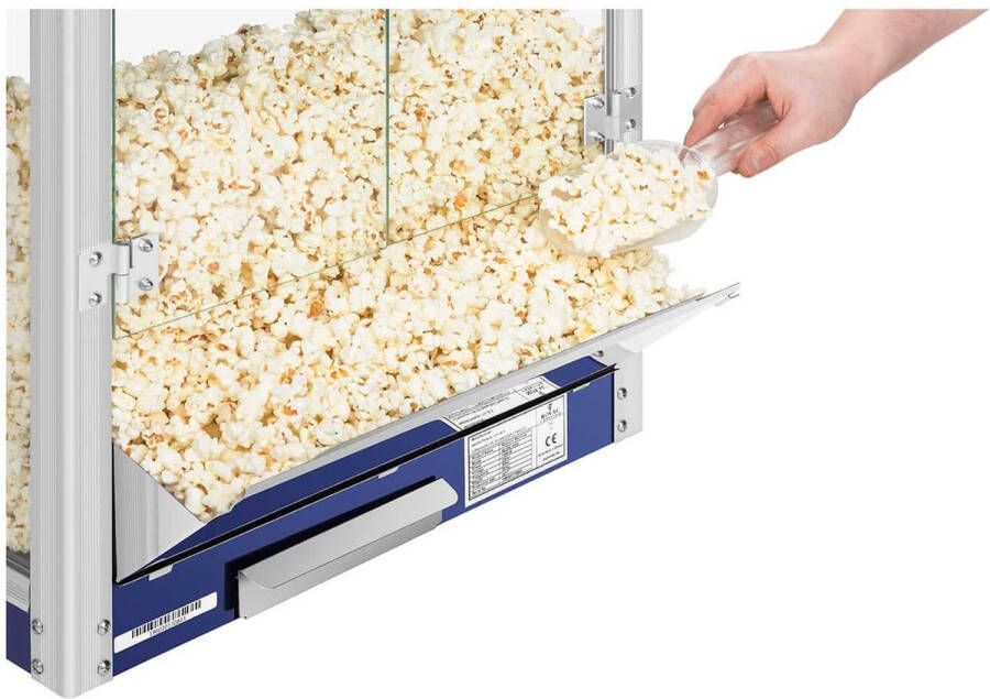 Royal Catering Popcorn Machine blauw 8 ons - Foto 2