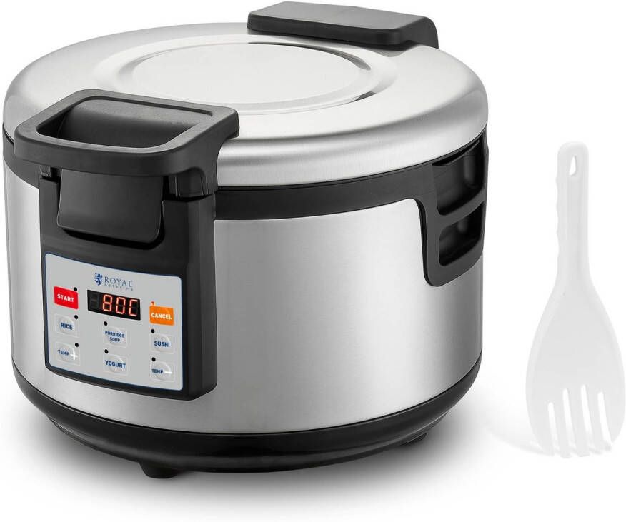 Royal Catering Rijstwarmer 19 L digitale temperatuurinstelling: 40 80 °C