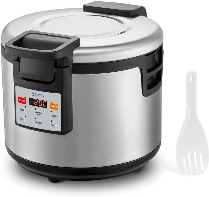 Royal Catering Rijstwarmer 26 l digitale temperatuurinstelling: 40 80 °C
