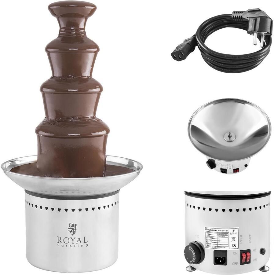 Royal Catering Chocoladefontein 4 verdiepingen 6 kg