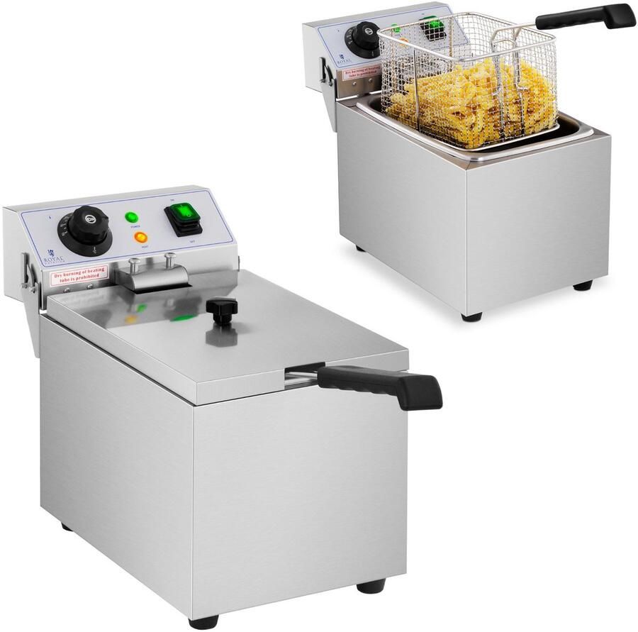 Royal Catering Elektro-Friteuse 8 Liter 230 V