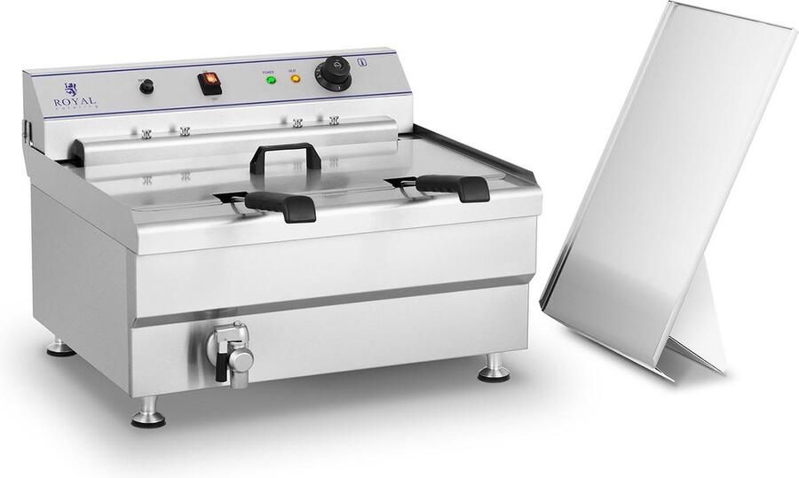 Royal Catering Friteuse 36 liter 400V 2 manden