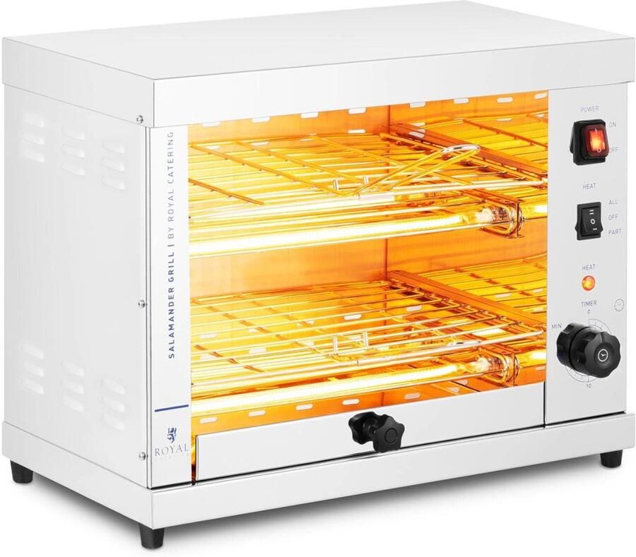 Royal Catering Salamandra para hostelería 3 200 W 65 200 ° C