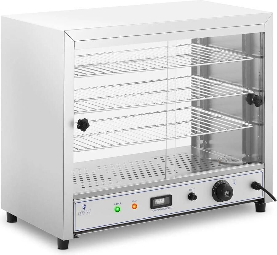 Royal Catering Professionele Combisteel Etagere Keramisch Verwamd 2 Niveaus 2000