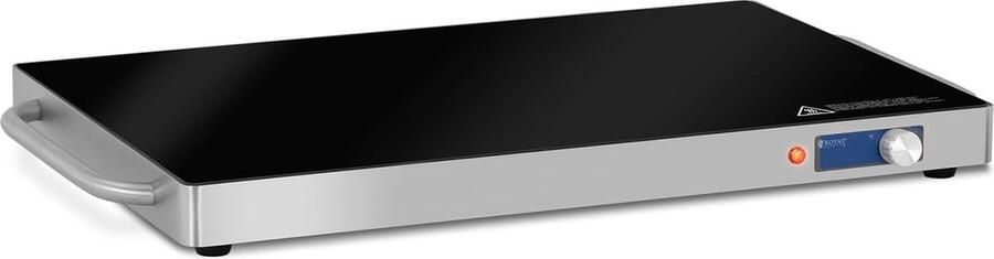 Royal Catering Warmhoudplaat 250 W roestvrij staal 62 x 35 cm