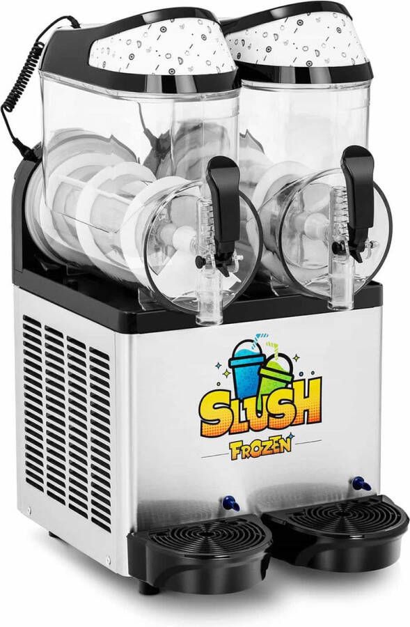 Royal Catering Slush Puppy Machine slush maker 2 x 10 L