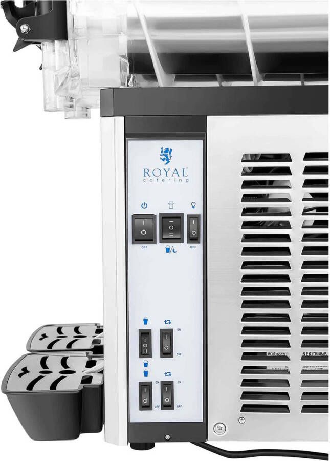 Royal Catering Slush Puppy Machine Slush maker 2 x 12 L - Foto 2