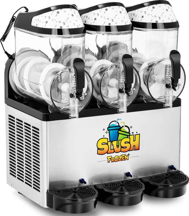Royal Catering Slush Puppy Machine Slush maker 3 x 10 L