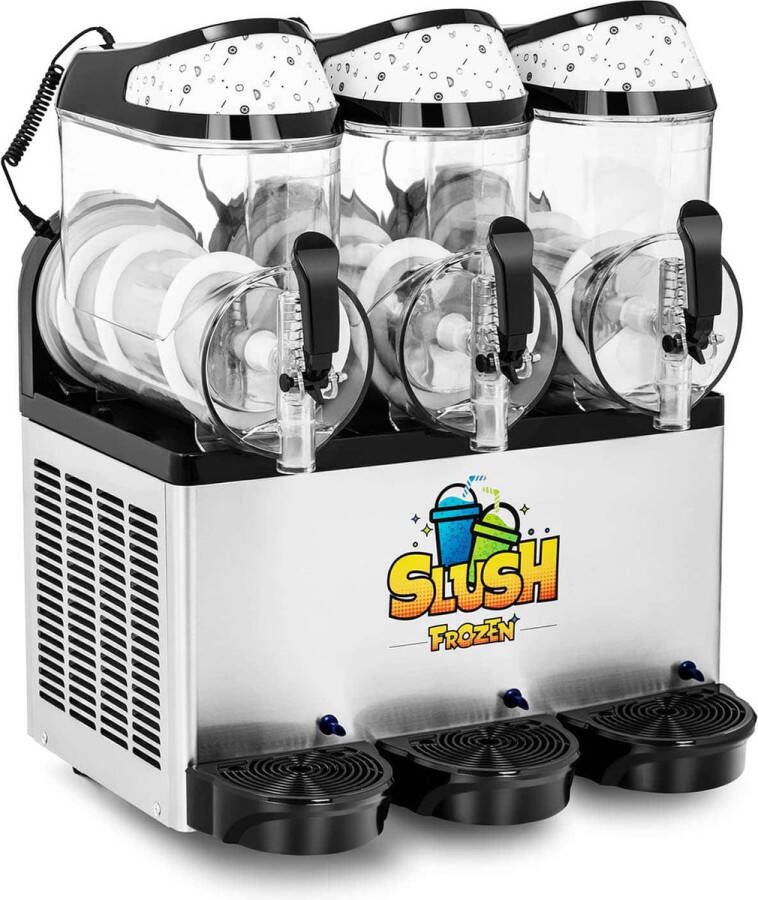 Royal Catering Slush Puppy Machine Slush maker 3 x 10 L
