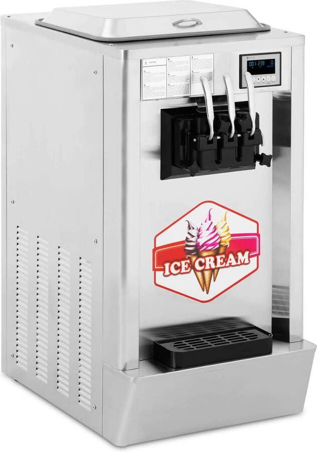 Royal Catering Softijsmachine 1550 W 23 l u 3 Smaken