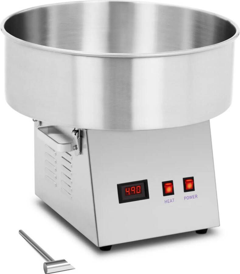 Royal Catering Suikerspinmachine 52 cm 1.080 W roestvrij staal