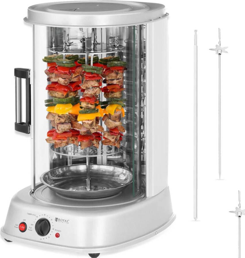 Royal Catering Verticale grill- 3-in-1.800 W 31 L