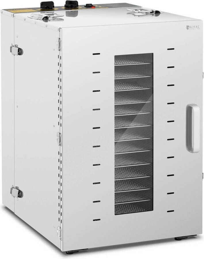 Royal Catering Voedseldroger Droogoven Droogautomaat 1.500 W 16 rekken