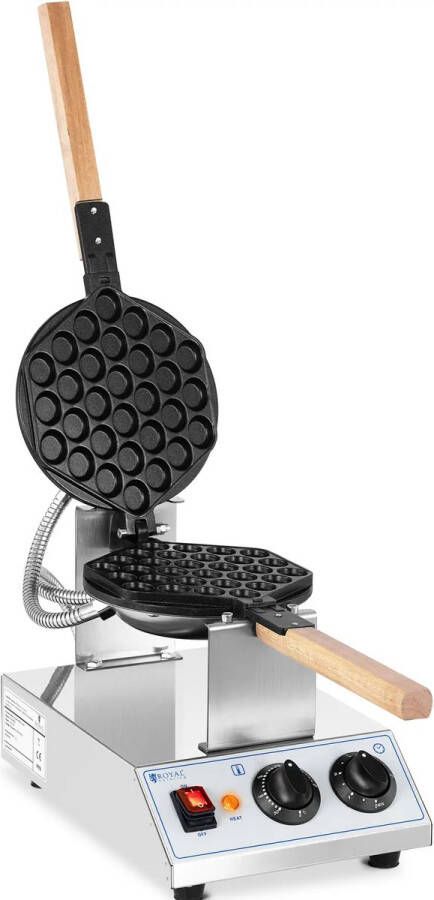 Royal Catering Wafelijzer 1.415 W 50-250 ° C Timer: 0 5 min - Foto 3