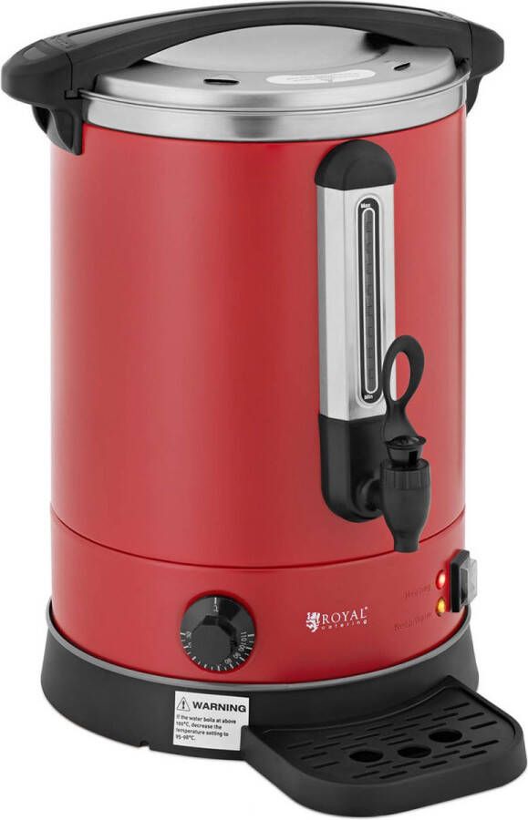 Royal Catering waterkoker 13.5 L 2500 W Rood