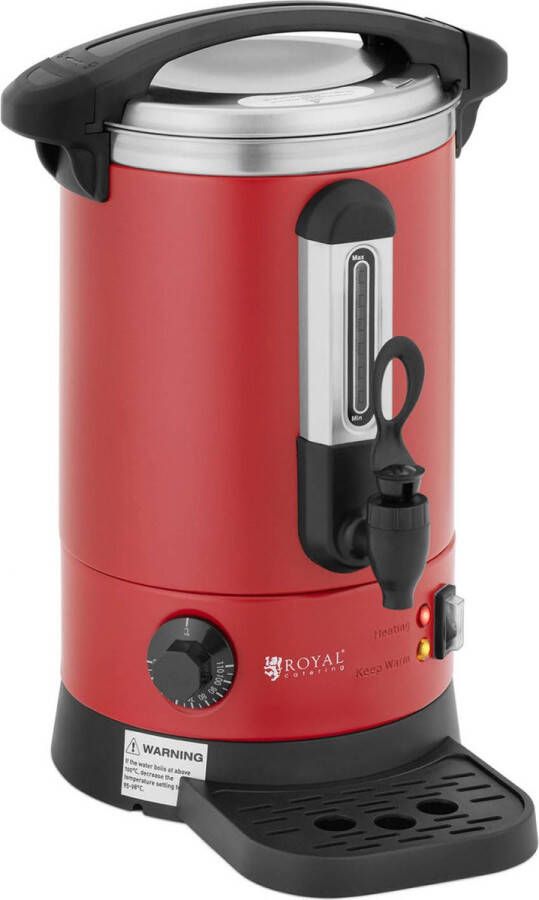 Royal Catering waterkoker 6.1 L 1500 W Rood - Foto 2