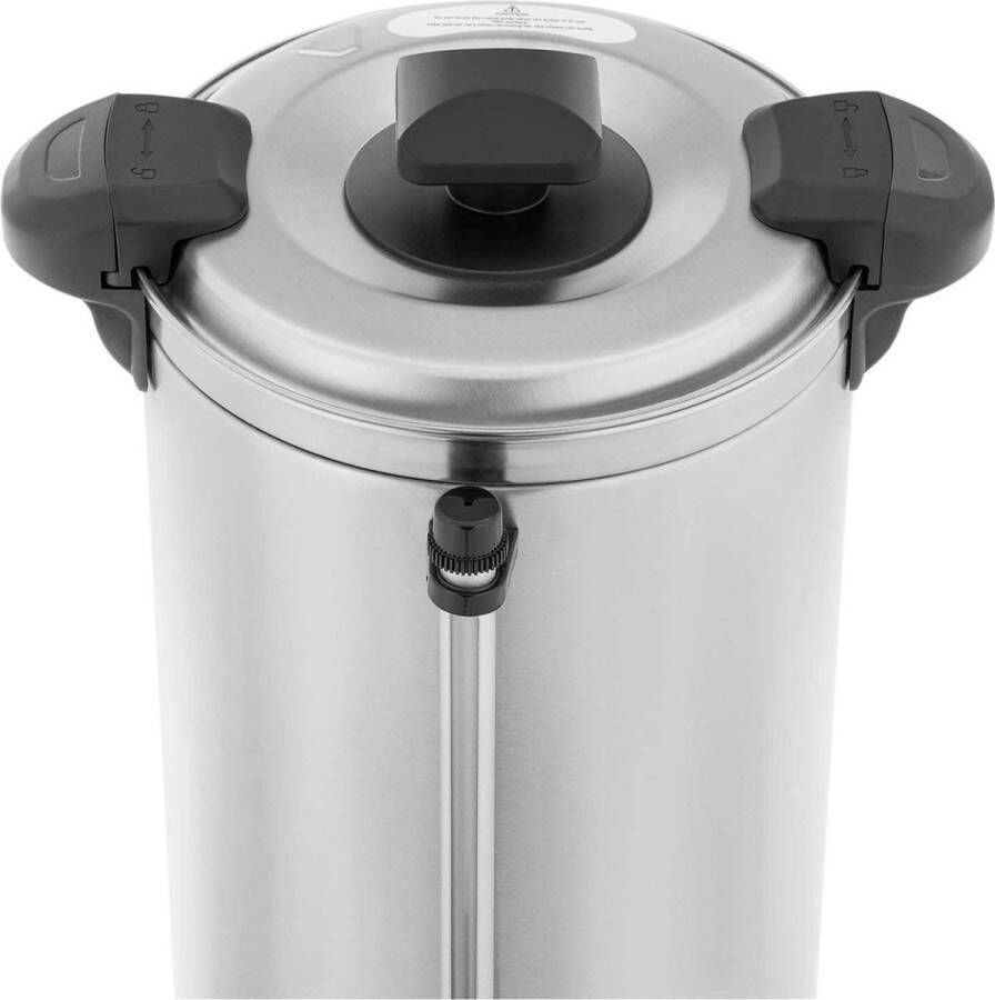 Royal Catering waterkoker 9 L 1500 W Lekbak Plateado