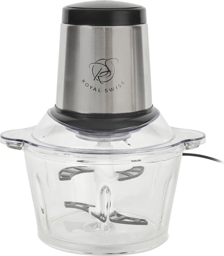 Royal Swiss Glass Bowl Mini Chopper CB-02G