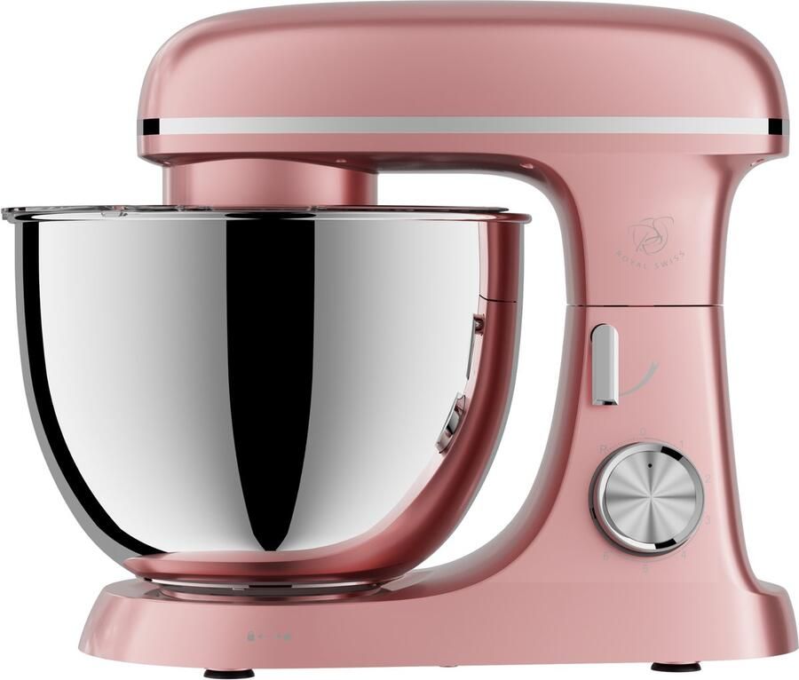 Royal Swiss – Keukenmixer – 2000W Vermogen – 8 5L RVS Kom – Planetair Mengsysteem