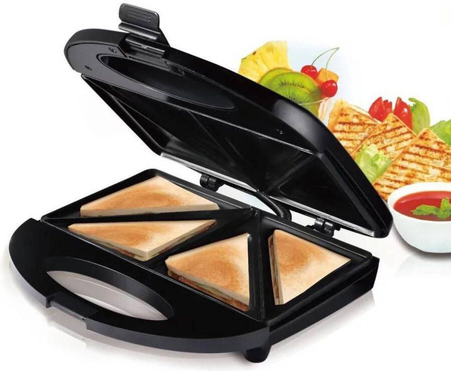 Royal Swiss Tosti Apparaat Contact Grill Apparaat 750w Toaster