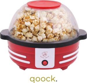 Royal Swiss XL Popcorn Machine RETRO Met maatbeker 750W |5L