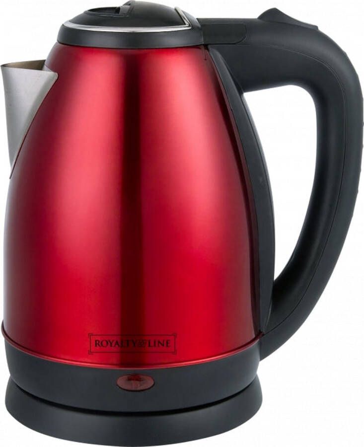 Royalty line SSK1.7L Waterkoker 1.7 Liter 1500W 360 Graden Draaibaar Met Automatische Kookstop incl. Droogkookbeveiliging & Indicatielampje Kettle Waterkettle Rood