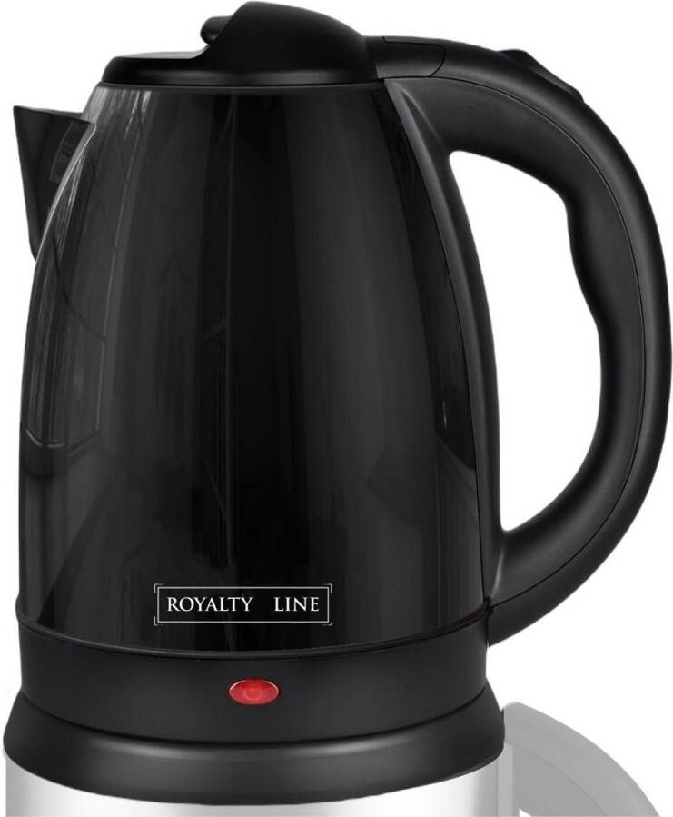 Royalty line SSK1.7L Waterkoker 1.7 Liter 1500W 360 Graden Draaibaar Met Automatische Kookstop incl. Droogkookbeveiliging & Indicatielampje Kettle Waterkettle Zwart - Foto 1