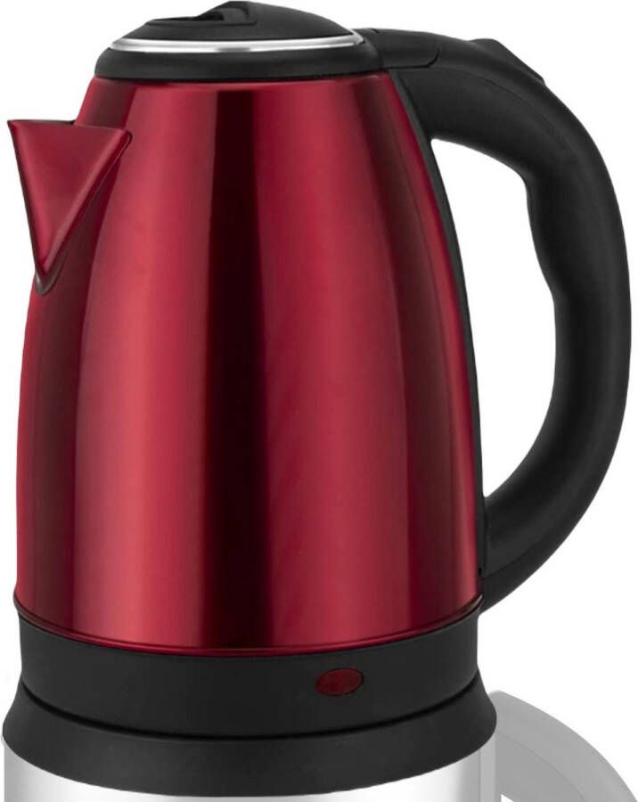 Royalty line SSK1.7L Waterkoker 1.7 Liter 1500W 360 Graden Draaibaar Met Automatische Kookstop incl. Droogkookbeveiliging & Indicatielampje Kettle Waterkettle Rood - Foto 2