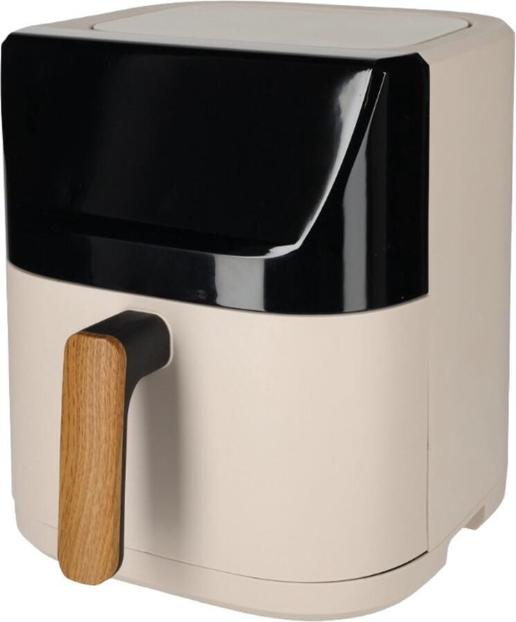 RØQUET Airfryer 5L Roots Zand – Gezond & Groot Airfryer met Instelbare Tijd en Temperatuur