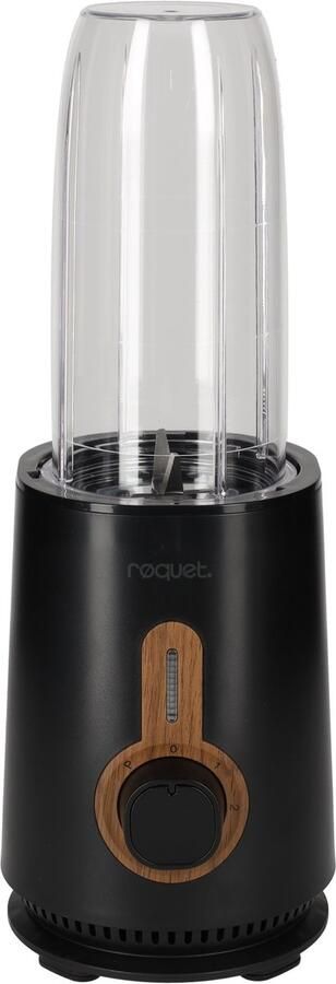 RØQUET Blender Roots – Smoothie Blender – Keuken Blender voor Shakes & Smoothies – Zwart - Foto 2