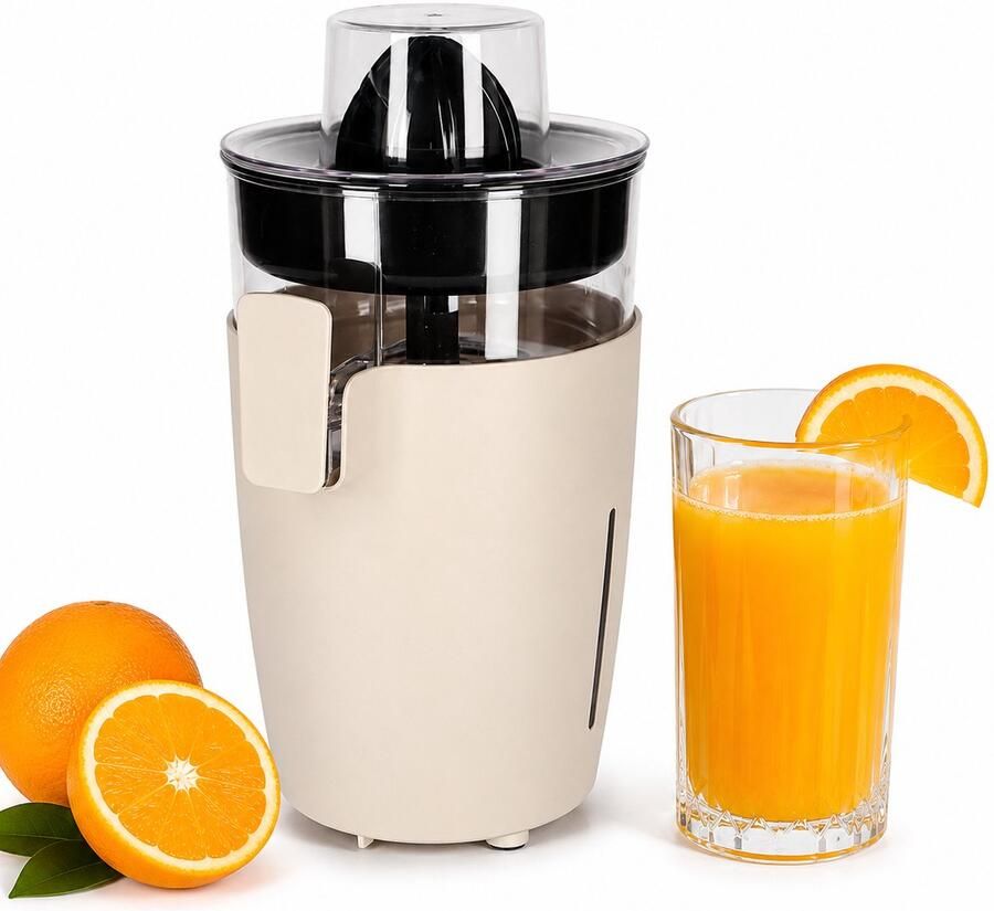 RØQUET Zand Citruspers – Compacte en Snelwerkende Handmatige Citrus Juicer