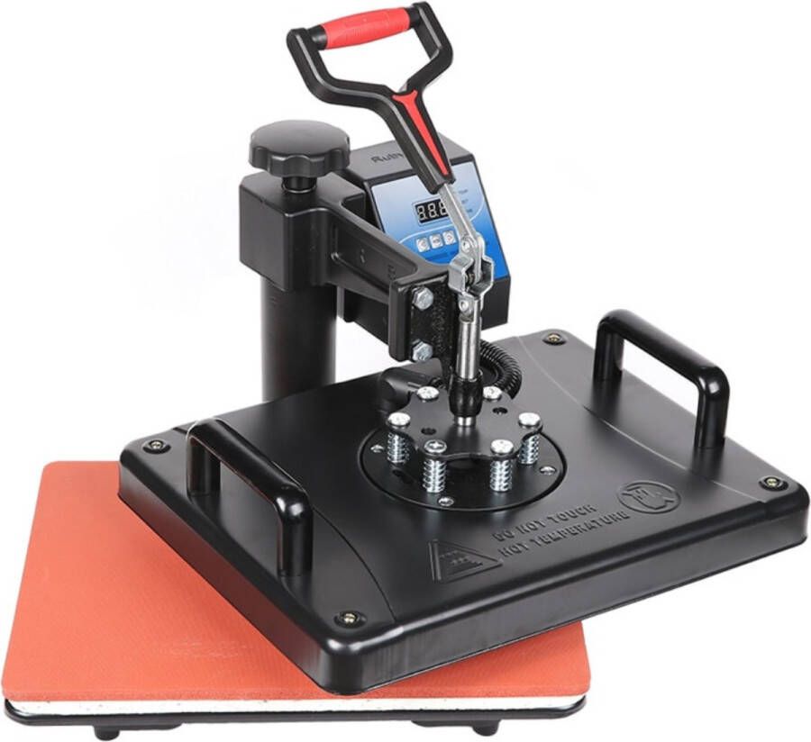 RubySub Transferpers – Hittepers Complete Set – Heat Press Machine 15 in 1 – Hoge Kwaliteit