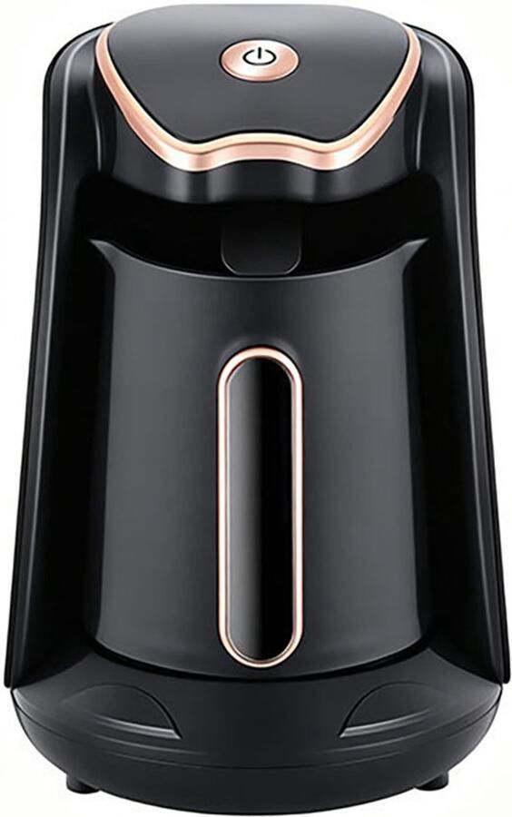 Ruijingsky Turkse koffiemaker – Elektrische mokapot – Elektrisch koffiezetapparaat – Gemakkelijk thuis – 300 ml – 600 W – 220 V – Zwart