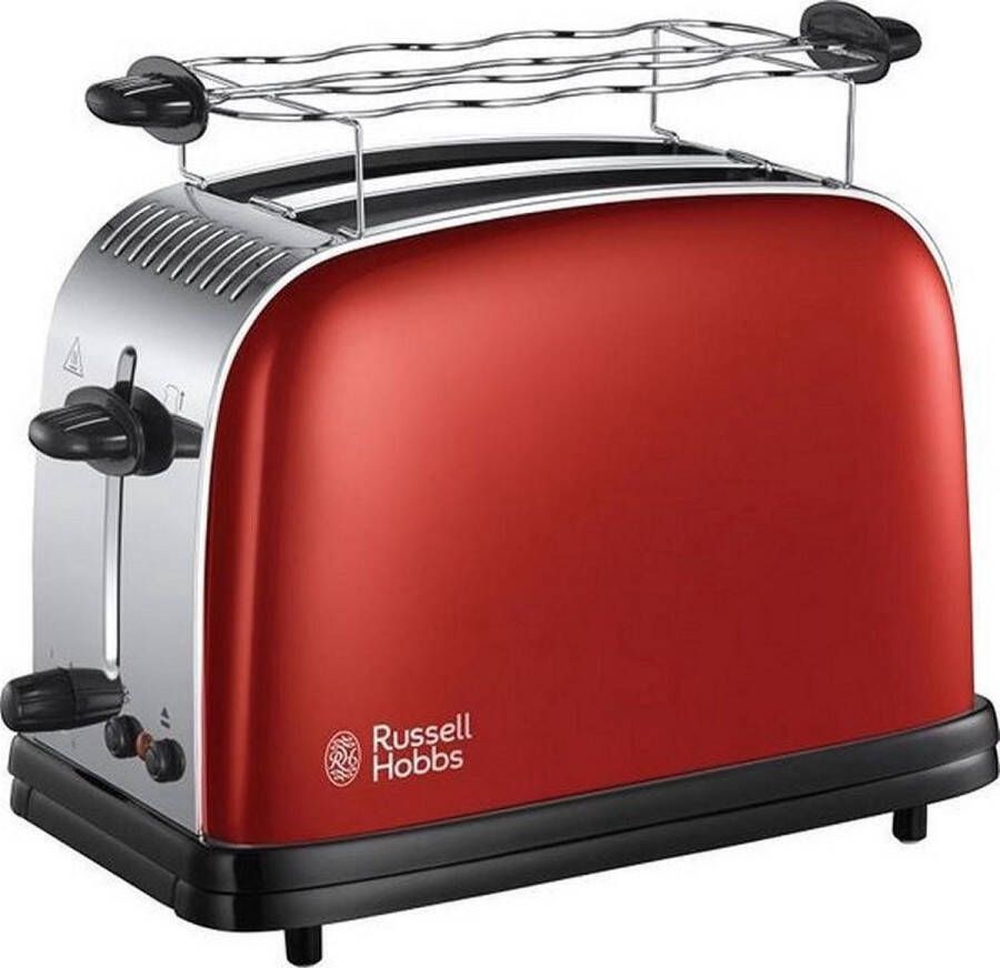 Russell Hobbs Colours Plus+ Flame Red Broodrooster 23330-56