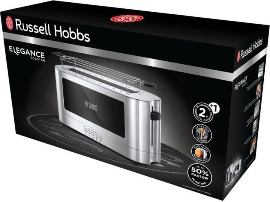 Russell Hobbs 23380-56 Elegance Glass Broodrooster - Foto 2